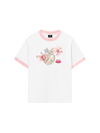 Áo Thun Ringer Relaxed Fit Pearl Bloom_