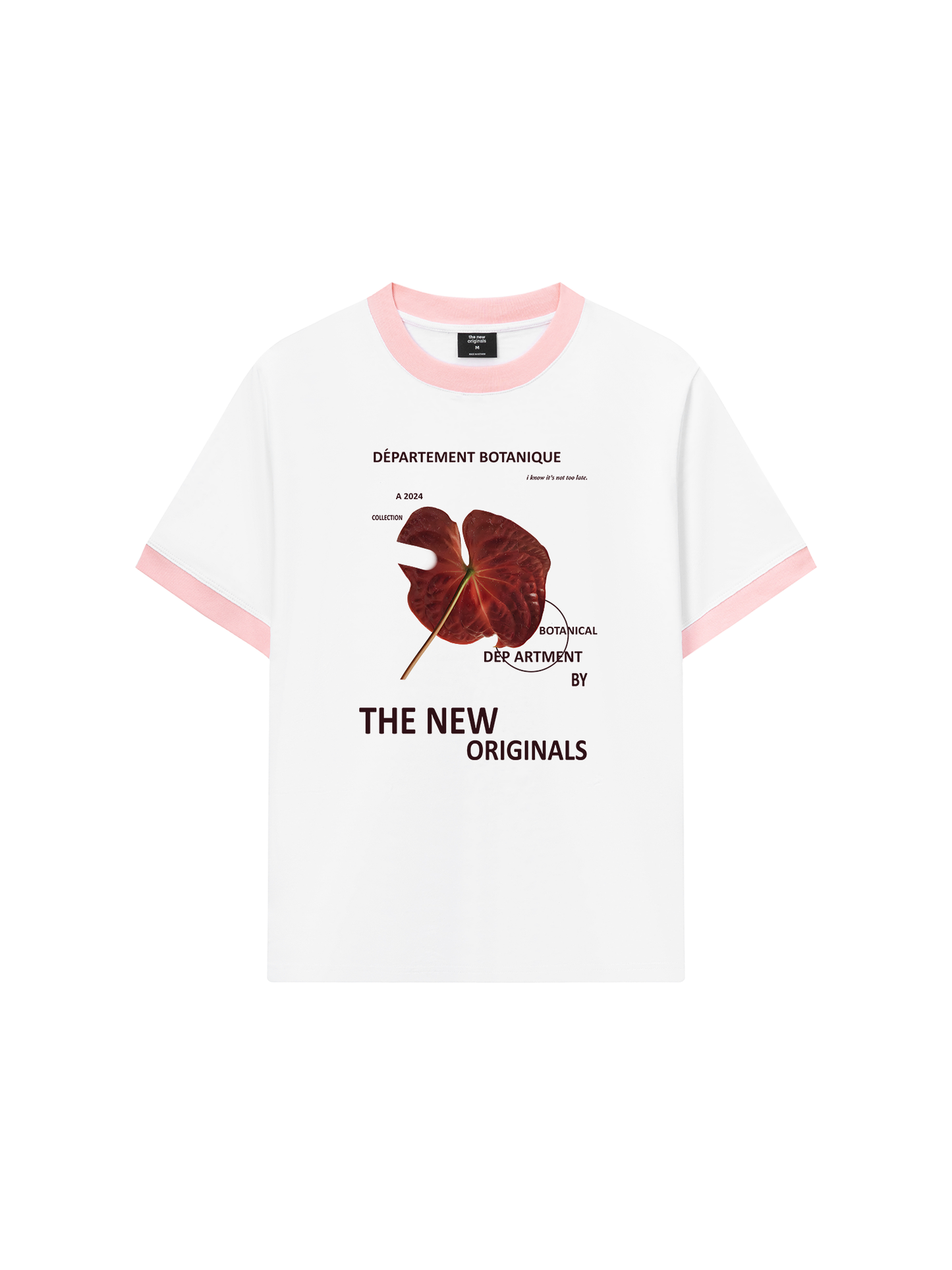 Áo Thun Ringer Relaxed Fit Summer Vibes Red LOve
