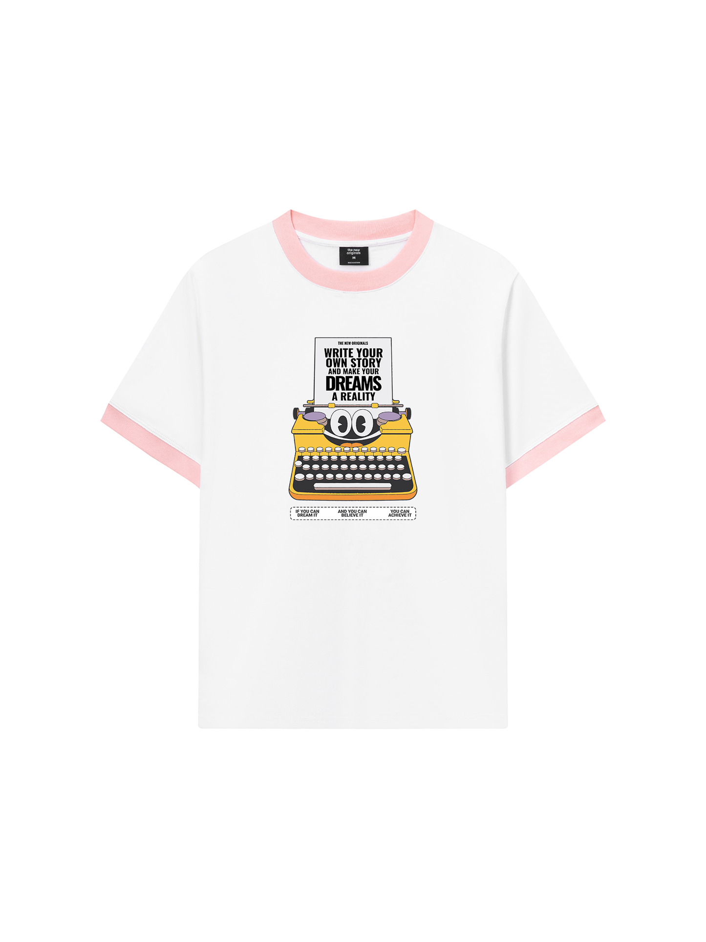 Áo Thun Ringer Relaxed Fit Write Your Own Story