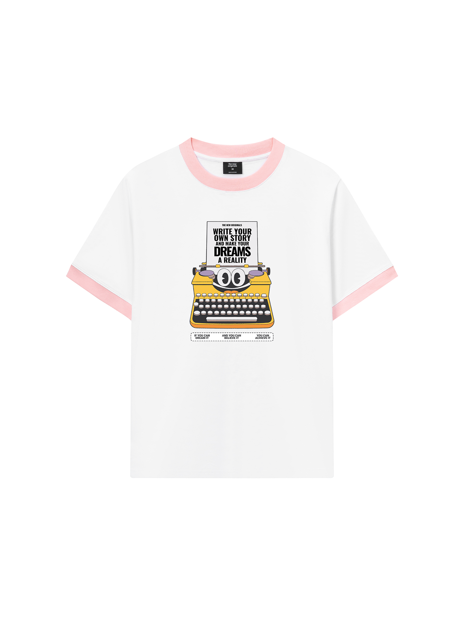 Áo Thun Ringer Relaxed Fit Write Your Own Story