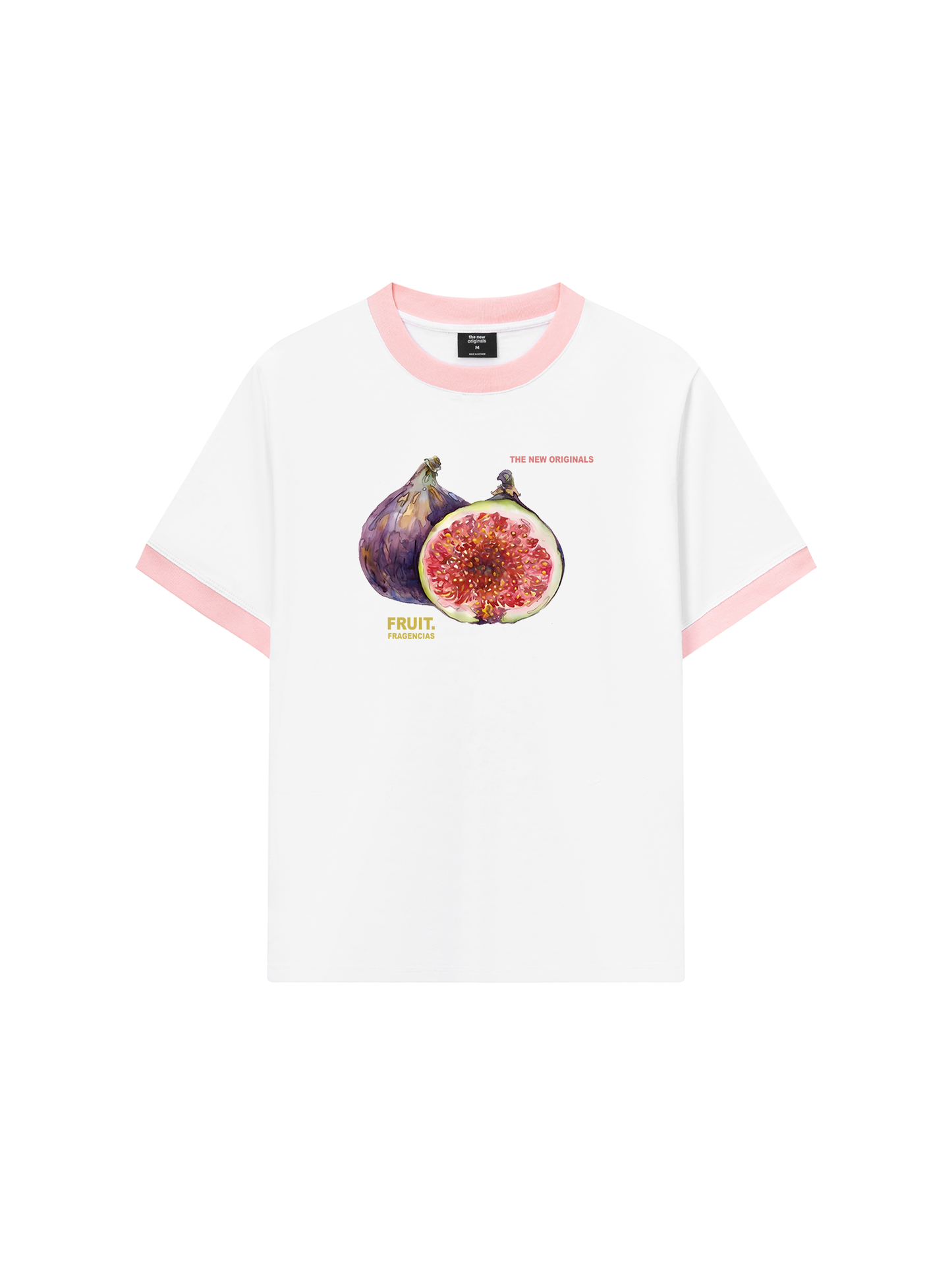 Áo Thun Ringer Relaxed Fit Fruit Fragencias