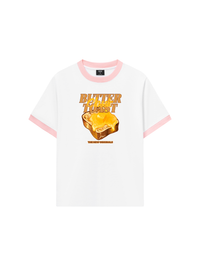 Áo Thun Ringer Relaxed Fit Foody Classic Butter Toast