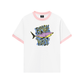 Áo Thun Ringer Relaxed Fit Ocean Beach Vibes Shark