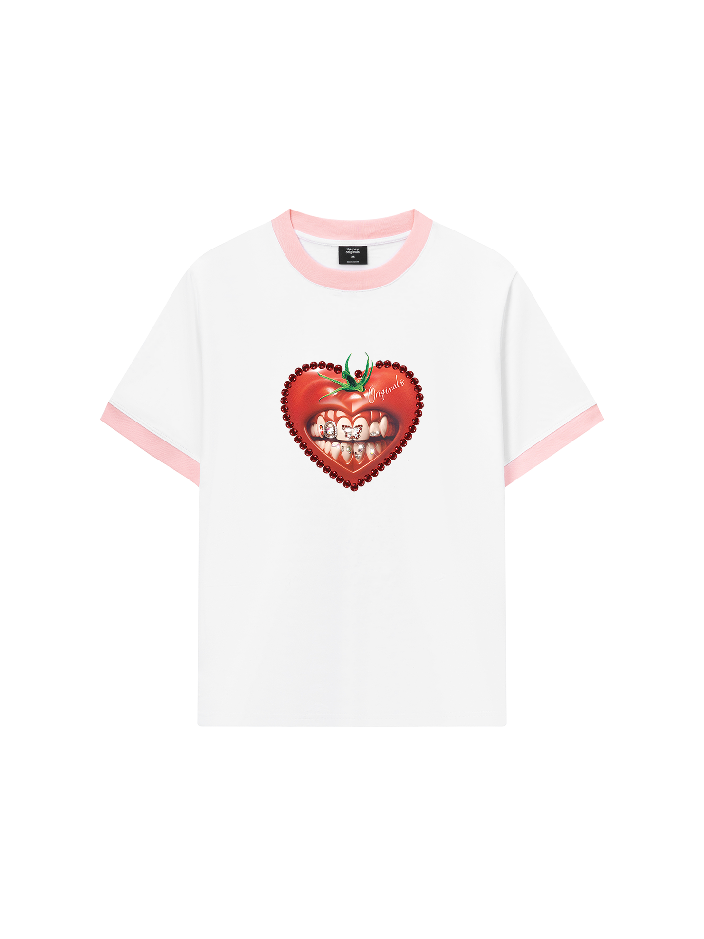 Áo Thun Ringer Relaxed Fit - Love Tomato Art Grills