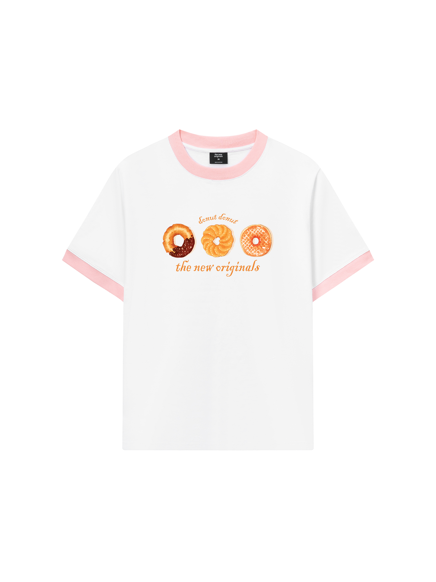 Áo Thun Ringer Relaxed Fit Donut