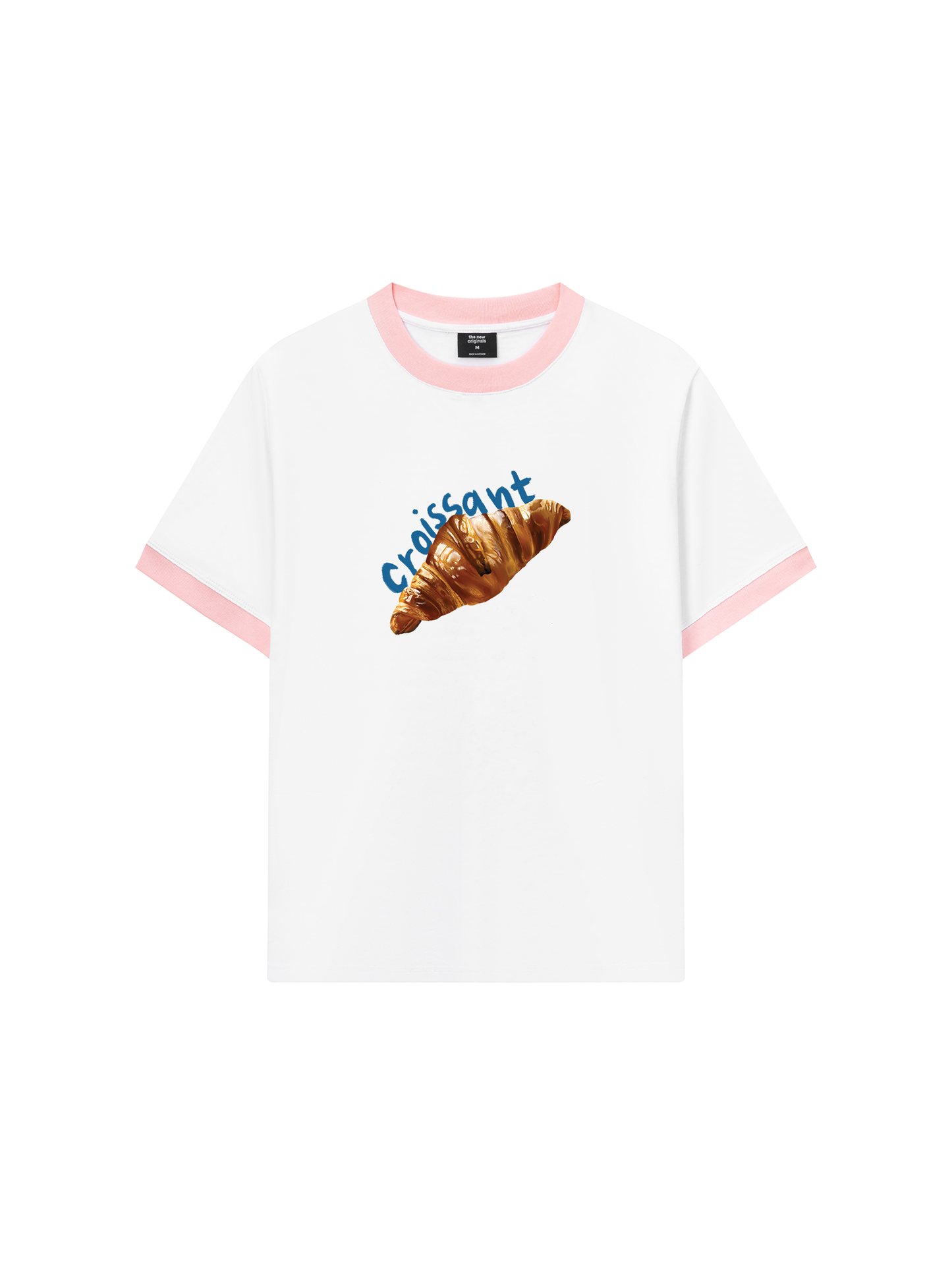 Áo Thun Ringer Relaxed Fit Sweet Patry Croissant
