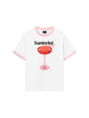 Áo Thun Ringer Relaxed Fit Fresh Santorini Sunset