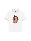 Áo Thun Ringer Relaxed Fit Funny spoon-covered face boy