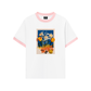 Áo Thun Ringer Relaxed Fit Be Bold Wellcome Happiness