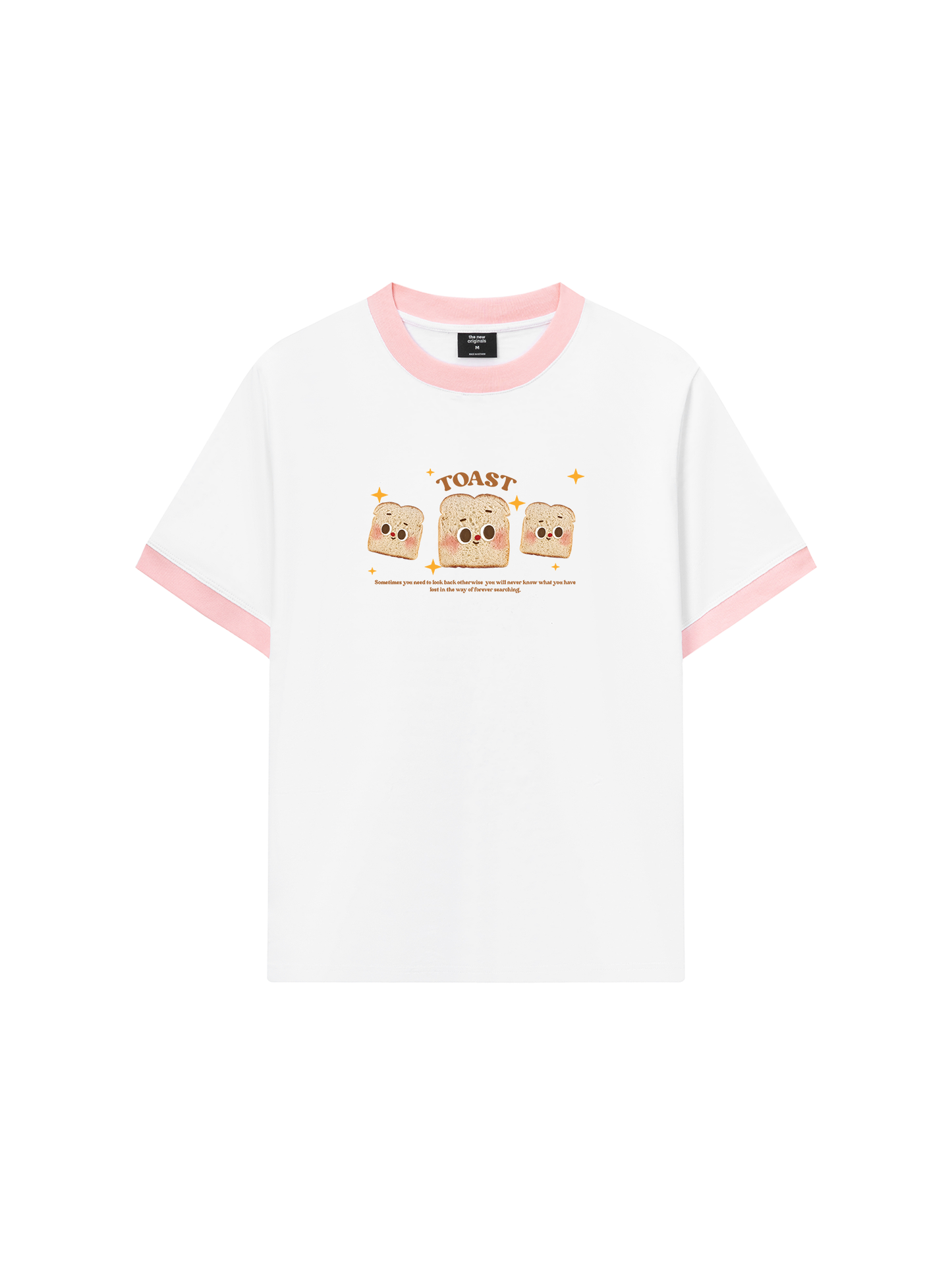 Áo Thun Ringer Relaxed Fit Toast