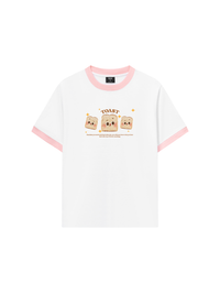 Áo Thun Ringer Relaxed Fit Toast