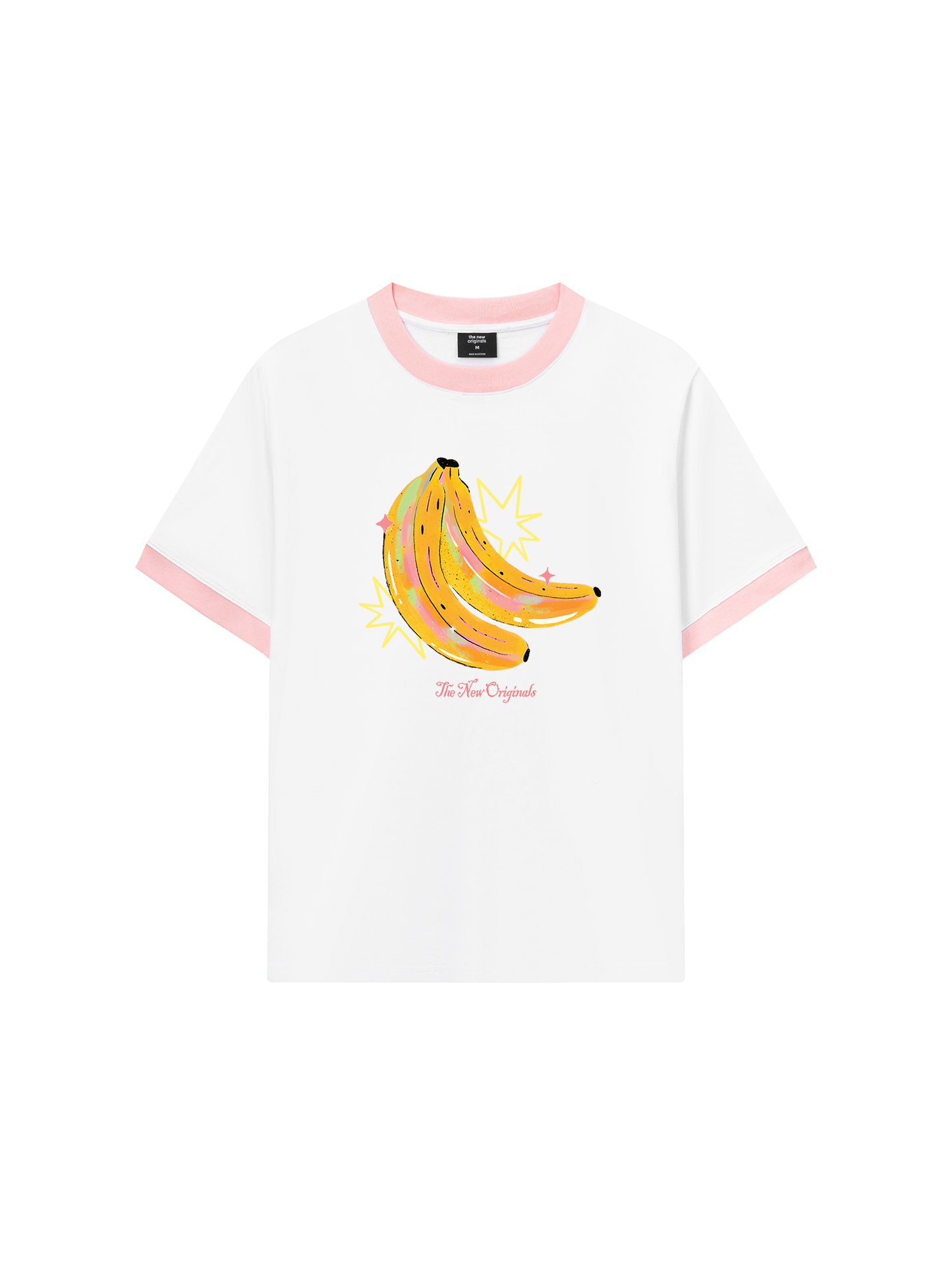 Áo Thun Ringer Relaxed Fit Tropical fruits