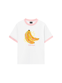 Áo Thun Ringer Relaxed Fit Tropical fruits