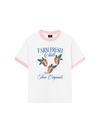 Áo Thun Ringer Relaxed Fit Summer Vibes Farm Fresh Chili