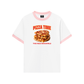 Áo Thun Ringer Relaxed Fit Foody Pizza Time