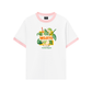 Áo Thun Ringer Relaxed Fit Fresh Lime Mojito