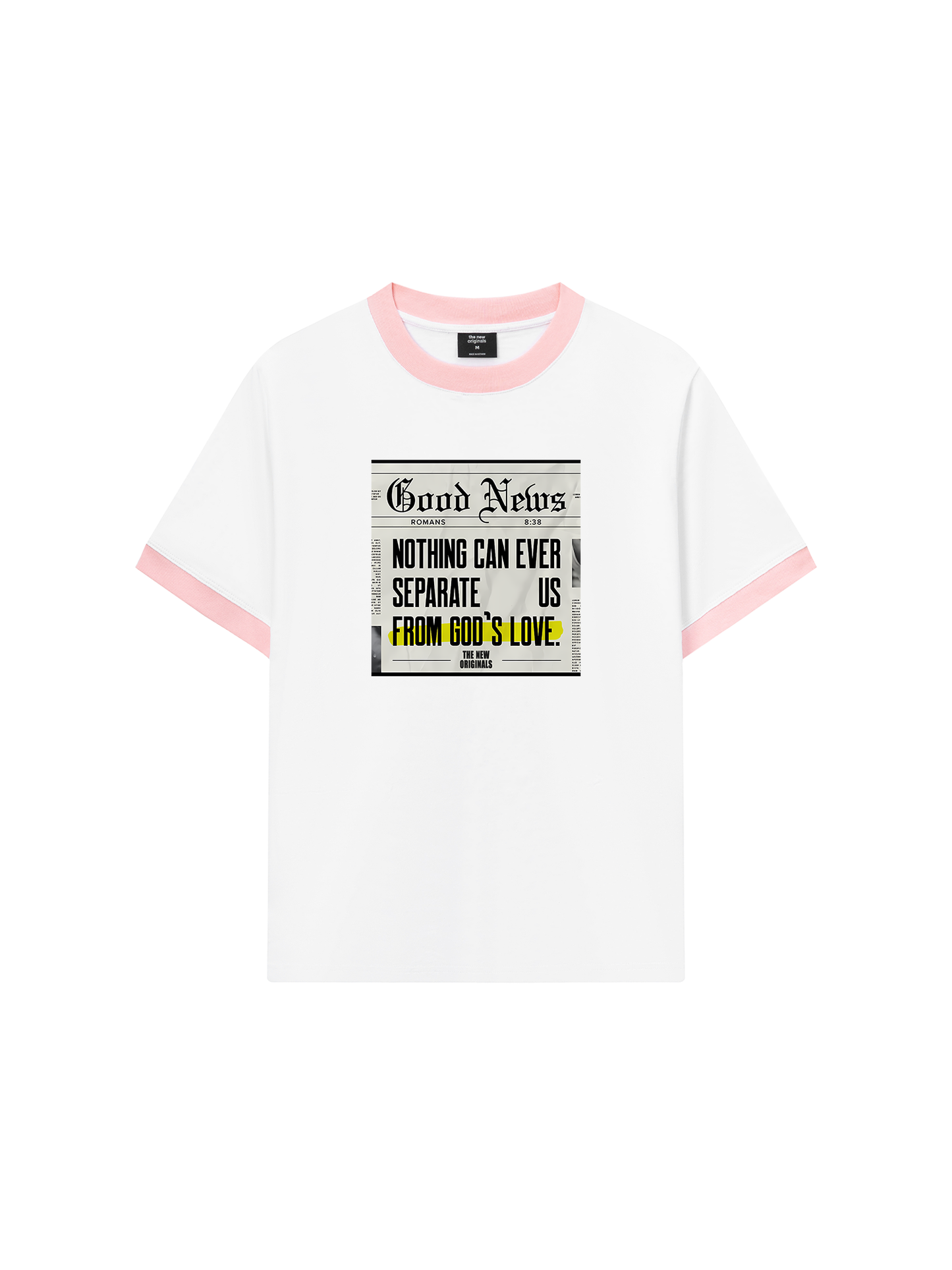 Áo Thun Ringer Relaxed Fit Be Bold Good News