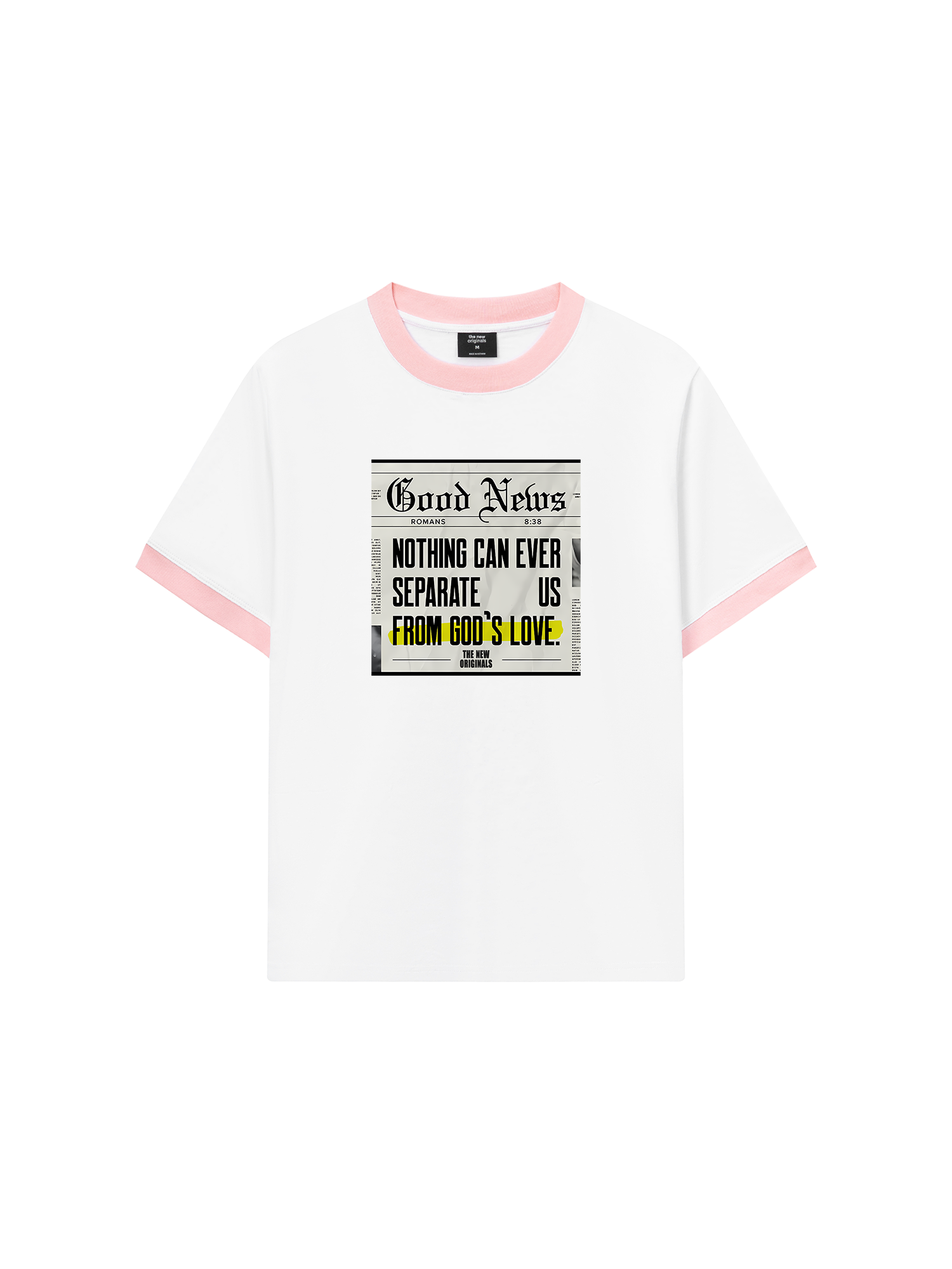 Áo Thun Ringer Relaxed Fit Be Bold Good News