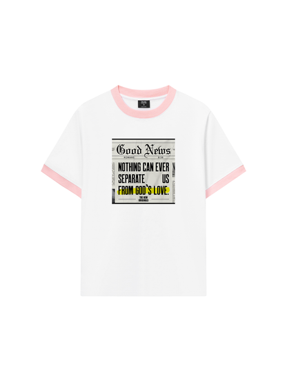 Áo Thun Ringer Relaxed Fit Be Bold Good News