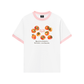 Áo Thun Ringer Relaxed Fit Ripe persimmons