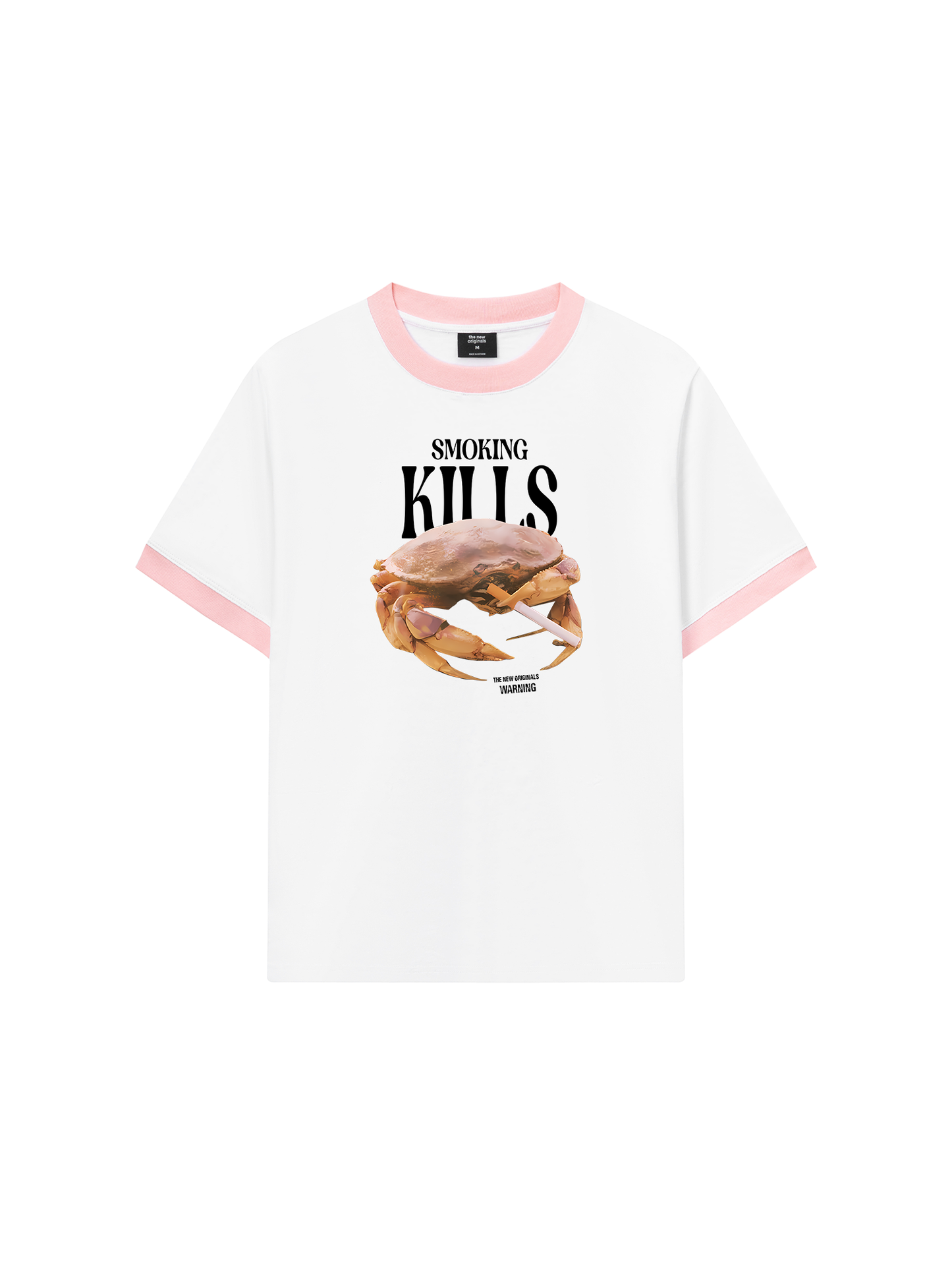 Áo Thun Ringer Relaxed Fit Ocean Smoking Kills