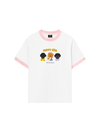 Áo Thun Ringer Relaxed Fit Animal Puppy Girl