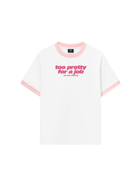 Áo Thun Ringer Relaxed Fit Life Vibe Too Pretty