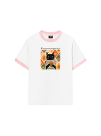 Áo Thun Ringer Relaxed Fit  A Cat