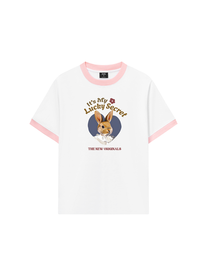 Áo Thun Ringer Relaxed Fit It_s my lucky secret