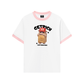 Áo Thun Ringer Relaxed Fit Animal Couple For Girl