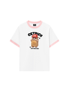 Áo Thun Ringer Relaxed Fit Animal Couple For Girl