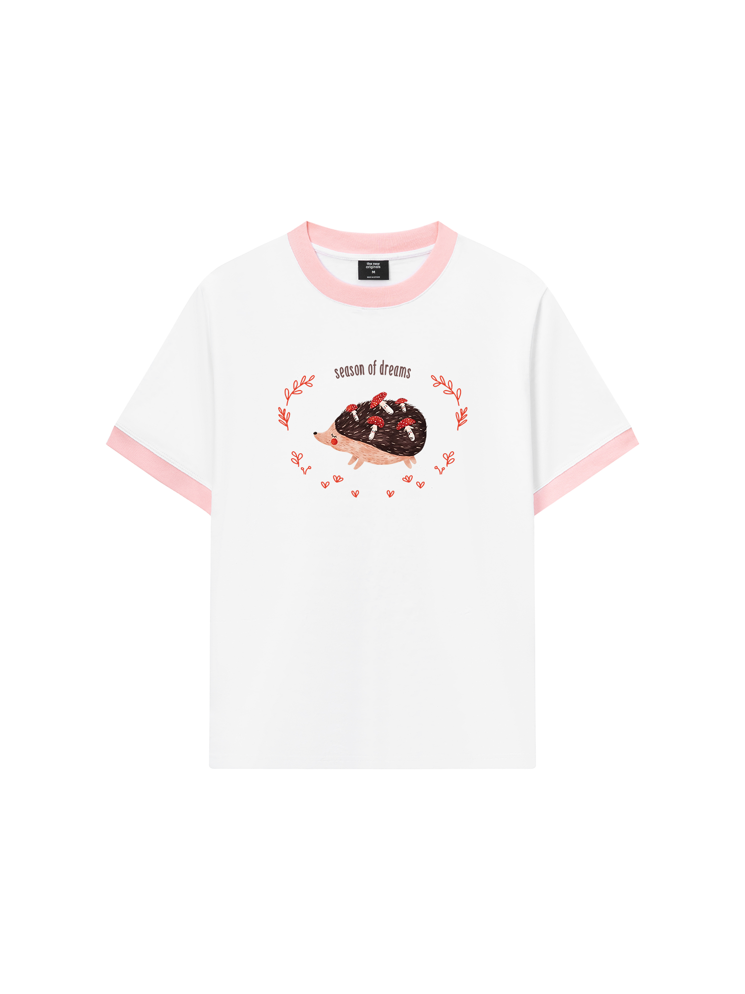 Áo Thun Ringer Relaxed Fit Autumn Season of Dreams
