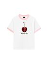 Áo Thun Ringer Relaxed Fit Cherry Summer Vibe