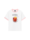 Áo Thun Ringer Relaxed Fit negroni