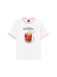 Áo Thun Ringer Relaxed Fit negroni