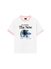 Áo Thun Ringer Relaxed Fit Summer Vibes Flower Tiger