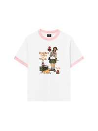 Áo Thun Ringer Relaxed Fit Go Out Eight Days A Week