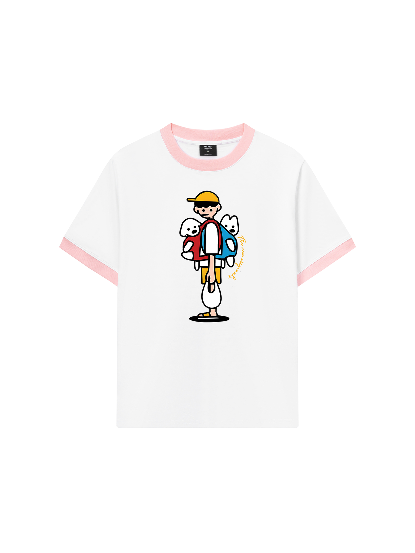 Áo Thun Ringer Relaxed Fit Let_s go