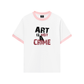 Áo Thun Ringer Relaxed Fit Be Bold Art Is Not A Crime