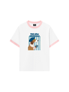 Áo Thun Ringer Relaxed Fit Animal Cozy Puppy