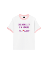 Áo Thun Ringer Relaxed Fit My mom says I_m special