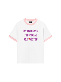 Áo Thun Ringer Relaxed Fit My mom says I_m special