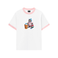 Áo Thun Ringer Relaxed Fit Animal Mood Mommy Meow