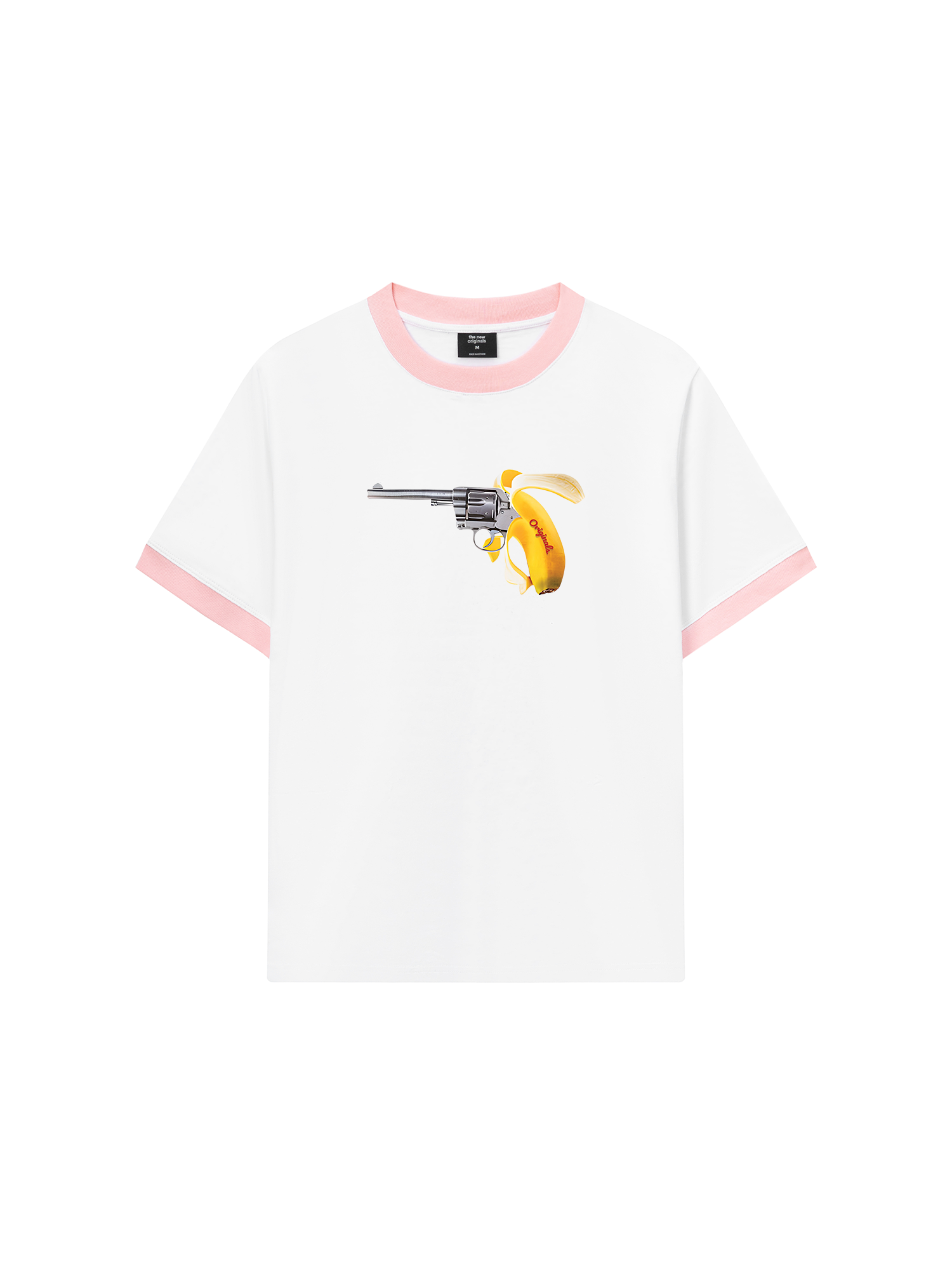 Áo Thun Ringer Relaxed Fit Fun Banana Gun