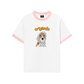 Áo Thun Ringer Relaxed Fit Animal Mood Puppy