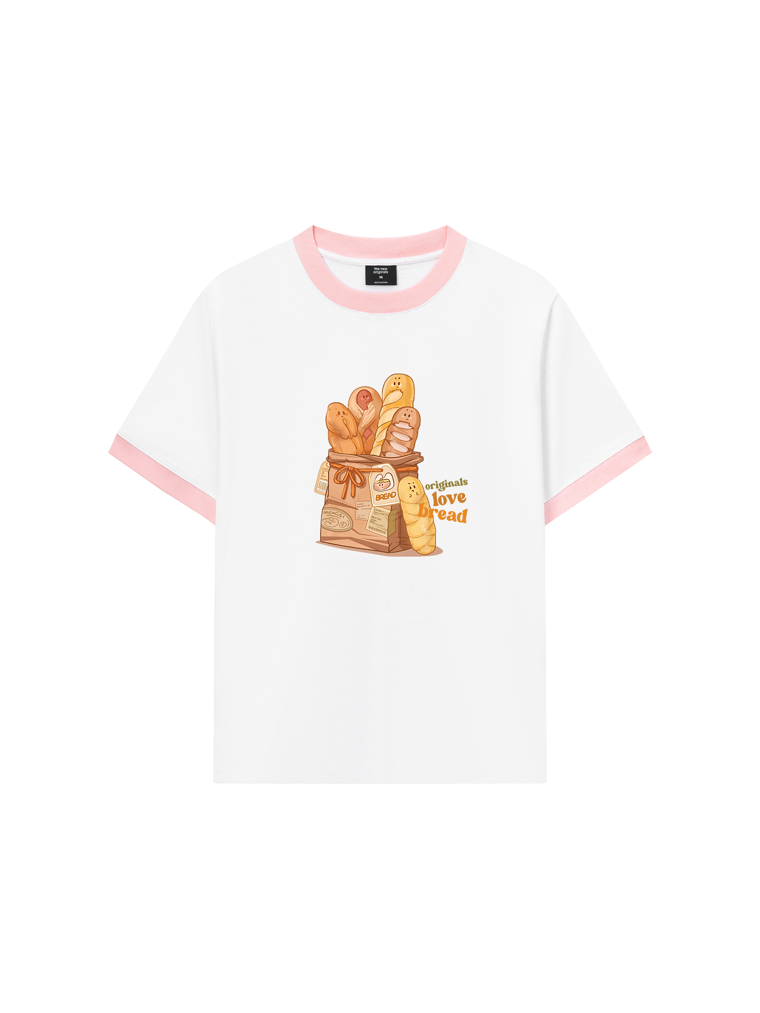 Áo Thun Ringer Relaxed Fit Love Bread