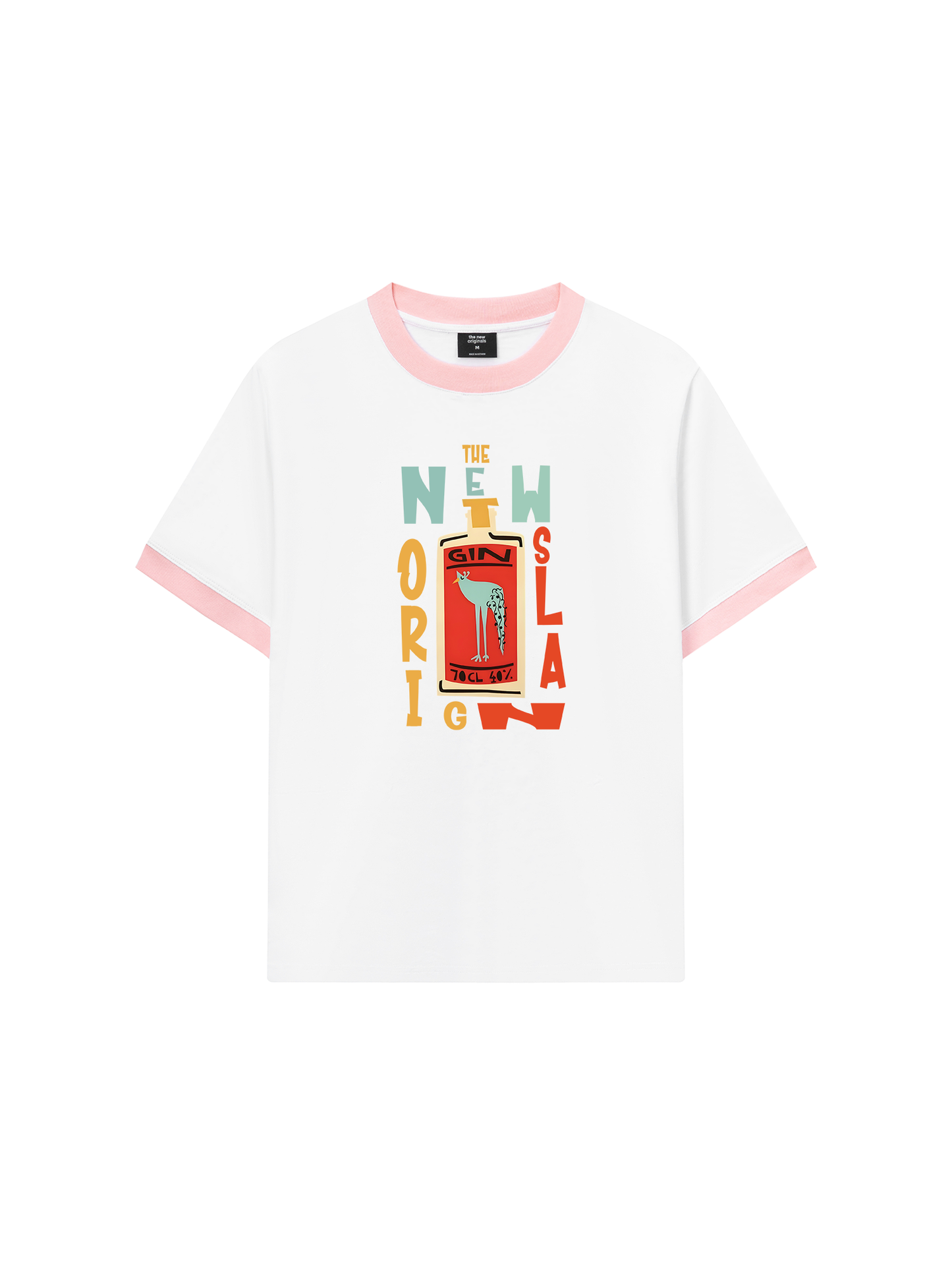 Áo Thun Ringer Relaxed Fit GIN