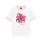 Áo Thun Ringer Relaxed Fit Summer Vibes Florist By Orginals
