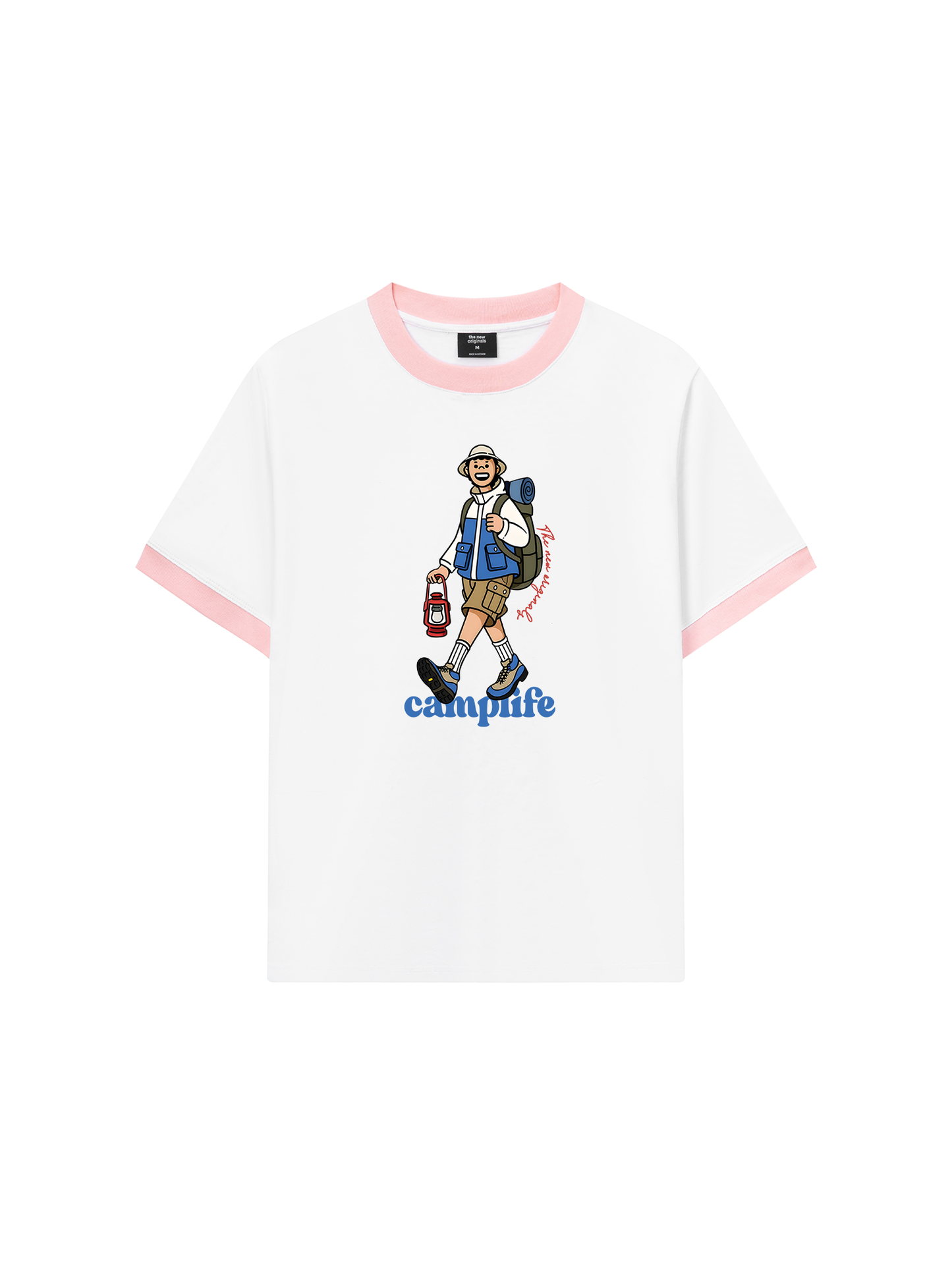 Áo Thun Ringer Relaxed Fit camplife