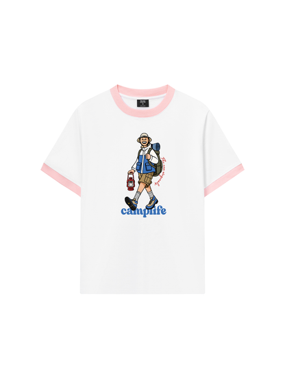 Áo Thun Ringer Relaxed Fit camplife